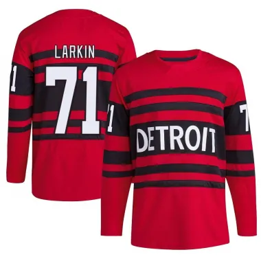 Red Men's Dylan Larkin Authentic Detroit Red Wings Reverse Retro 2.0 Jersey