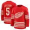 Red Men's Nicklas Lidstrom Premium Detroit Red Wings Centennial Jersey