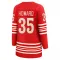 Red Women's Jimmy Howard Breakaway Detroit Red Wings Centennial Jersey
