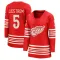 Red Women's Nicklas Lidstrom Breakaway Detroit Red Wings Centennial Jersey