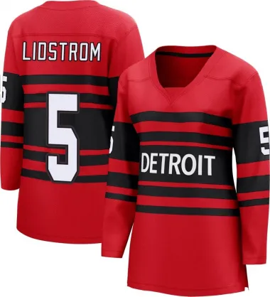 Red Women's Nicklas Lidstrom Breakaway Detroit Red Wings Special Edition 2.0 Jersey