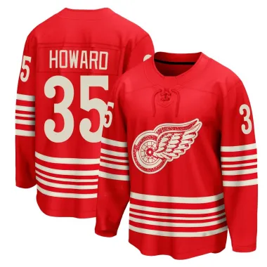 Red Youth Jimmy Howard Breakaway Detroit Red Wings Centennial Jersey