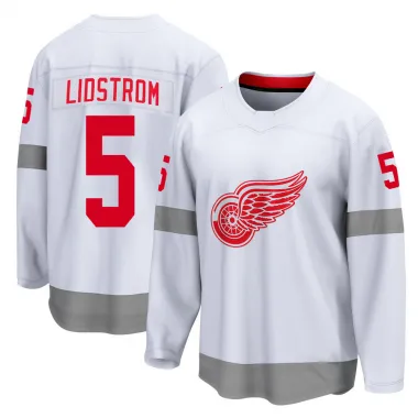 White Men's Nicklas Lidstrom Breakaway Detroit Red Wings 2020/21 Special Edition Jersey