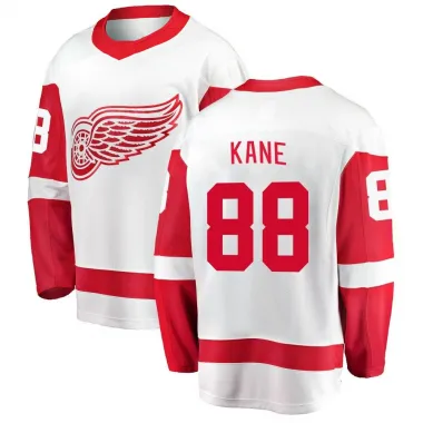 White Men's Patrick Kane Breakaway Detroit Red Wings Away Jersey
