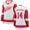 White Women's Brendan Shanahan Breakaway Detroit Red Wings Away Jersey
