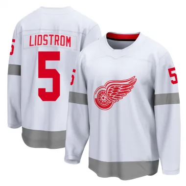 White Youth Nicklas Lidstrom Breakaway Detroit Red Wings 2020/21 Special Edition Jersey