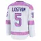 White Youth Nicklas Lidstrom Premium Detroit Red Wings 2024 Hockey Fights Cancer Practice Jersey
